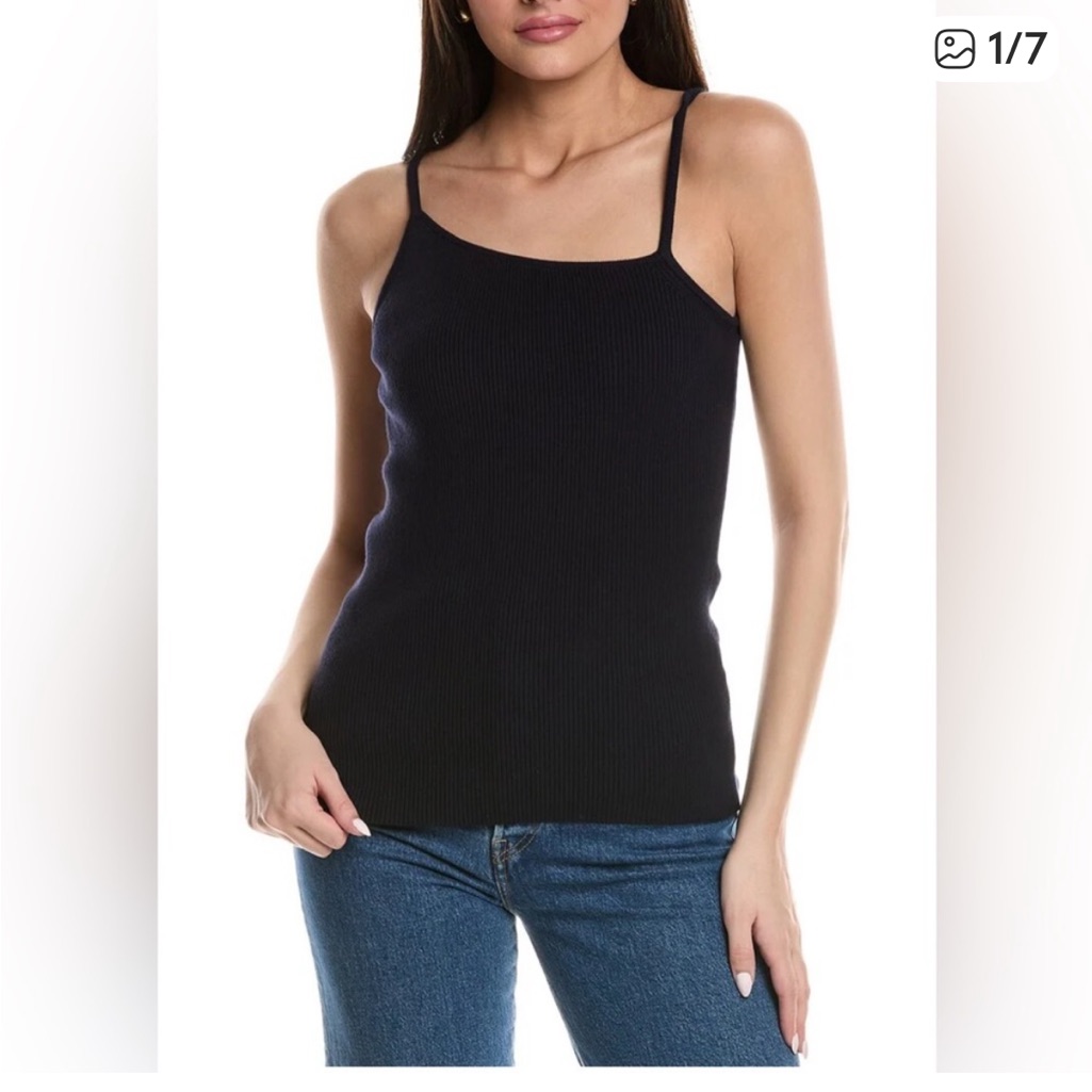 Marie Oliver Navy Trini Top
